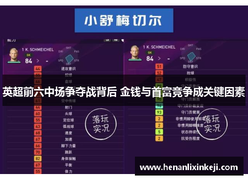 英超前六中场争夺战背后 金钱与首富竞争成关键因素 英超前六中场争夺战背后 金钱与首富竞争成关键因素